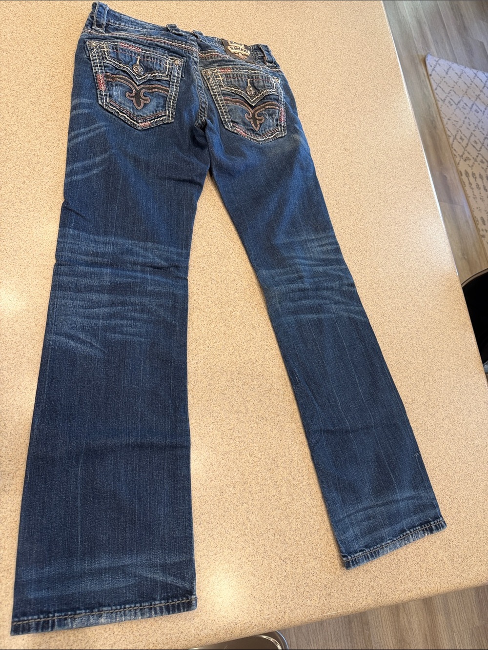 Rock Revival Men’s Burgas Boot Dark Blue size 30X32 - Picture 10 of 10